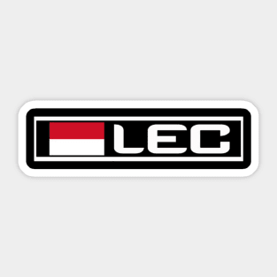 LEC - Leclerc F1 Sticker